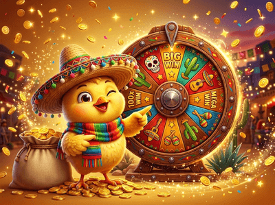 MexLucky casino interface with slots and golden prizes